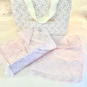 Stanley x LoveShackFancy 40oz Quencher GIFT WRAPPED in matching bag & tissue